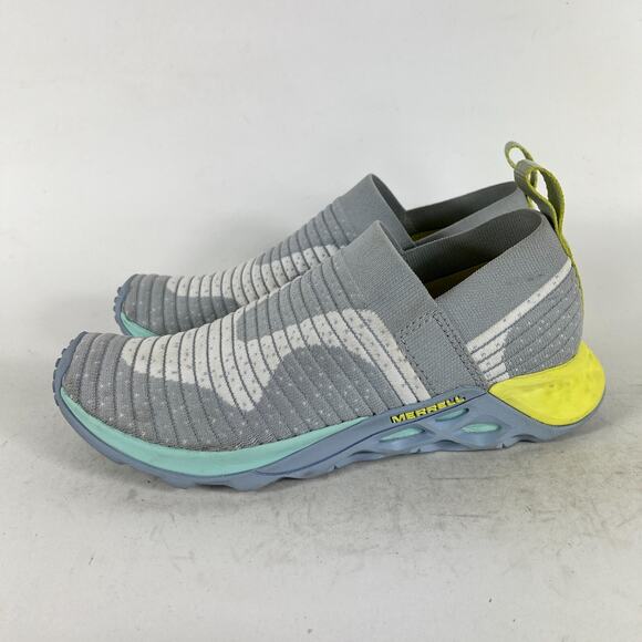Merrell Range Laceless AC+ Sneaker Women's 6 Glacier Gray Slip-On Shoes J97768 - Picture 5 of 11
